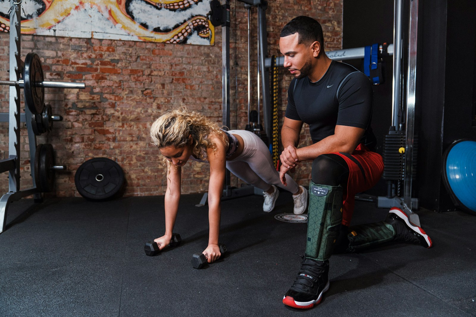 Personal training session