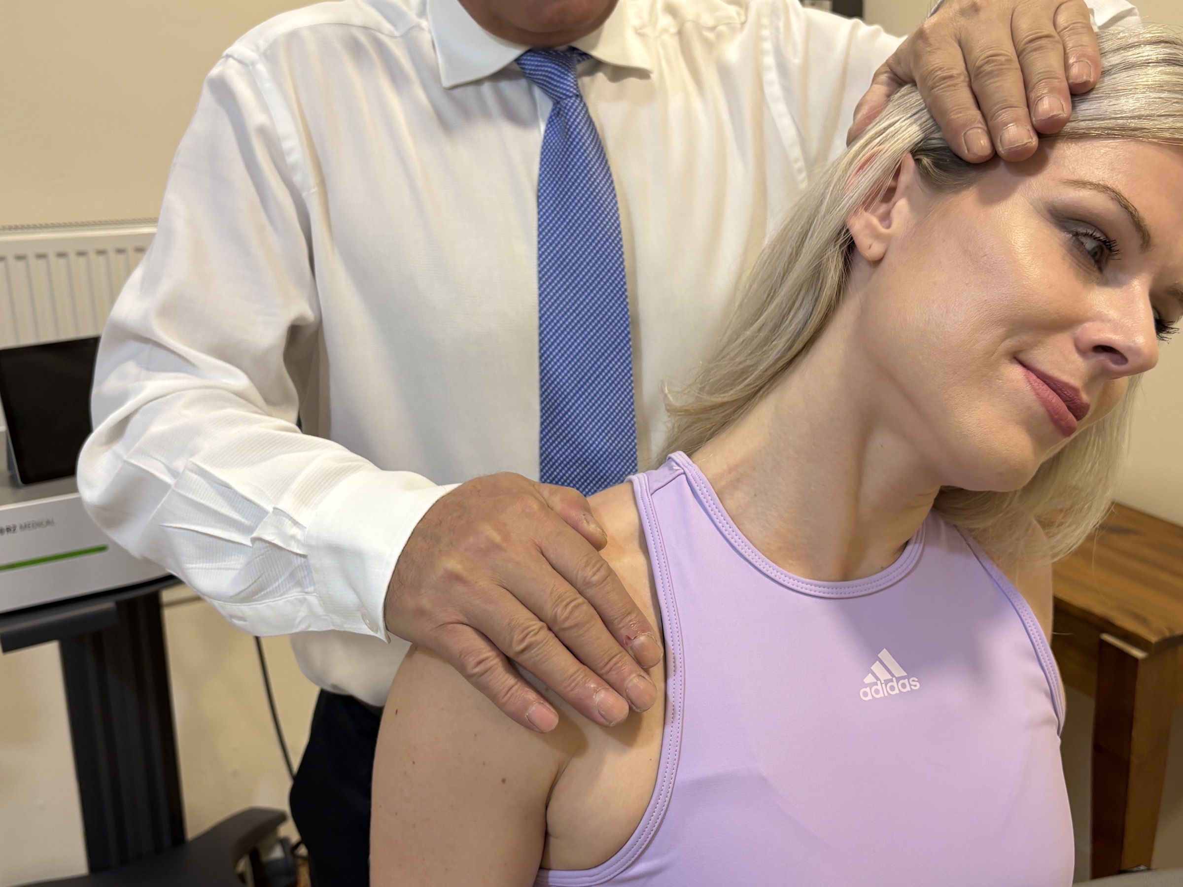 Physiotherapy neck and shoulder assessment